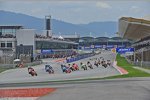 Start des Moto3 Rennens in Sepang