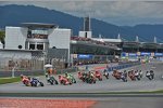 Start des MotoGP Rennens in Sepang