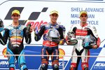 Alex Rins, Luis Salom und Miguel Oliveira 