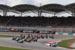 Start des Moto2 Rennens in Sepang