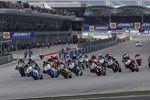 Start des Moto2 Rennens in Sepang