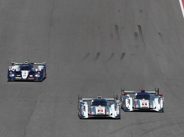 Tom Kristensen, Loic Duval, Allan McNish, Marcel Fässler, Benoit Treluyer, Anthony Davidson, Sebastien Buemi, Stephane Sarrazin