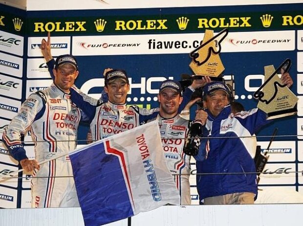 Alexander Wurz, Kazuki Nakajima, Nicolas Lapierre Alexander Wurz, Kazuki Nakajima, Nicolas Lapierre