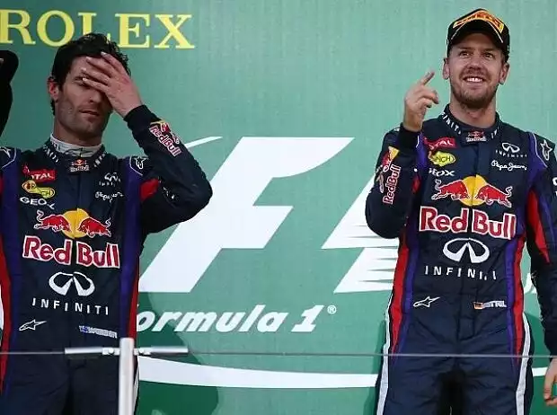 Mark Webber, Sebastian Vettel Titel-Bild zur News: Mark Webber, Sebastian Vettel