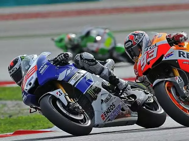 Jorge Lorenzo, Marc Marquez Titel-Bild zur News: Jorge Lorenzo, Marc Marquez