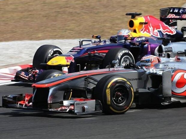 Titel-Bild zur News: Jenson Button, Sebastian Vettel