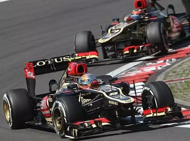 Romain Grosjean, Kimi Räikkönen Titel-Bild zur News: Romain Grosjean, Kimi Räikkönen