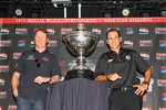 Scott Dixon (Ganassi) und Helio Castroneves (Penske) 