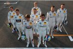 Timo Glock (MTEK-BMW), Marco Wittmann (MTEK-BMW), Augusto Farfus (RBM-BMW), Andy Priaulx (RMG-BMW), Dirk Werner (Schnitzer-BMW), Bruno Spengler (Schnitzer-BMW), Martin Tomczyk (RMG-BMW) und Joey Hand (RBM-BMW) 