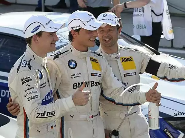 Dirk Werner, Marco Werner, Bruno Spengler, Andy Priaulx Titel-Bild zur News: Dirk Werner, Marco Werner, Bruno Spengler, Andy Priaulx
