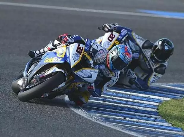 Marco Melandri, Sylvain Barrier Titel-Bild zur News: Marco Melandri, Sylvain Barrier