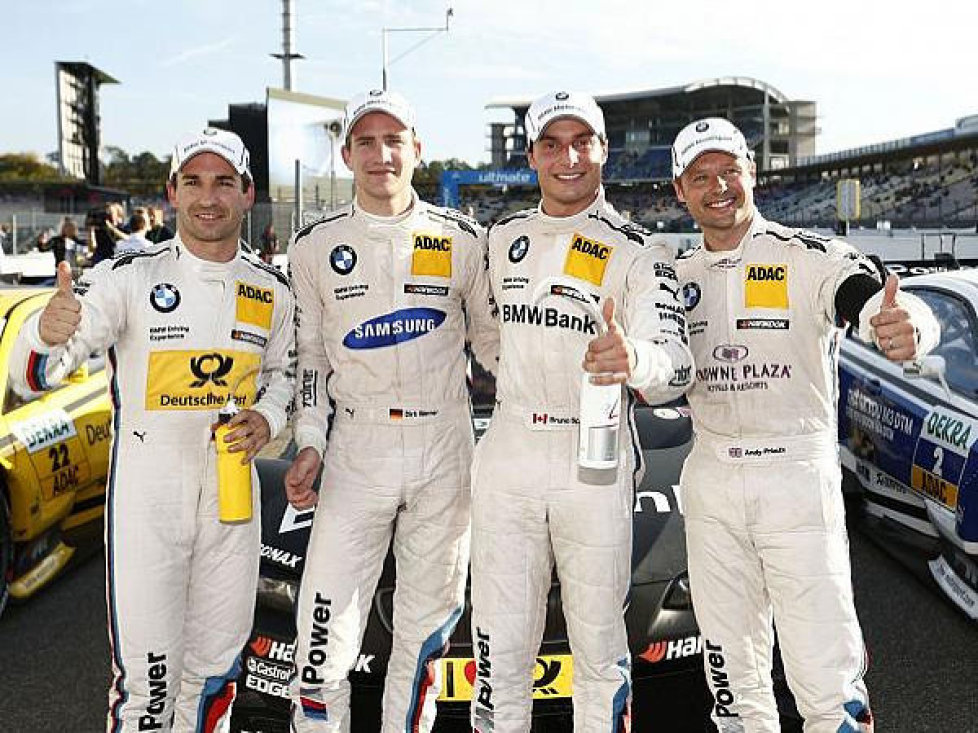 Timo Glock, Dirk Werner, Bruno Spengler, Andy Priaulx