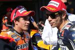 Marc Marquez und Valentino Rossi 