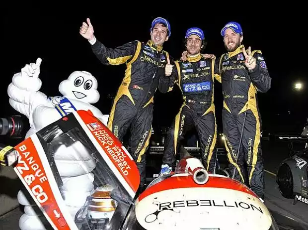 Titel-Bild zur News: Neel Jani, Nick Heidfeld, Nicolas Prost