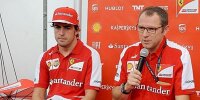 Bild zum Inhalt: Ferrari: Keine Sorge um Alonso