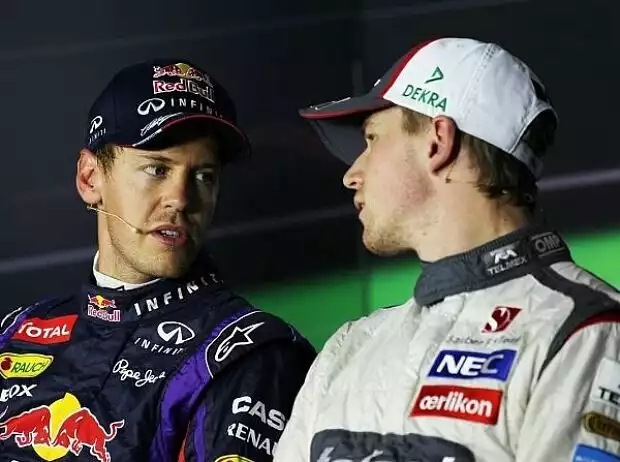 Sebastian Vettel, Nico Hülkenberg Titel-Bild zur News: Sebastian Vettel, Nico Hülkenberg