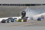 Crash von Austin Dillon (Stewart/Haas) in der letzten Runde