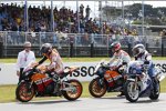 Mick Doohan, Casey Stoner und Wayne Gardner