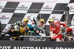 Thomas Lüthi, Pol Espargaro und Jordi Torres 