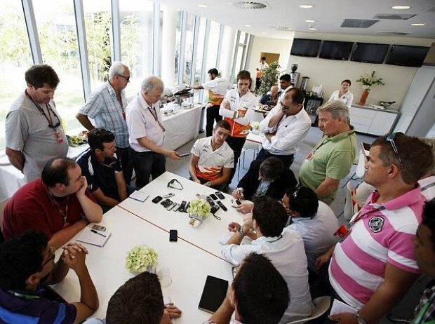 Paul di Resta, Presserunde, Roundtable, Interview Paul di Resta, Presserunde, Roundtable, Interview