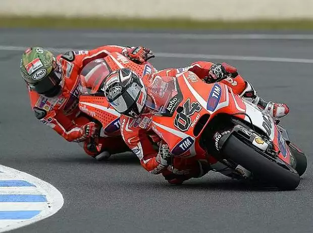 Titel-Bild zur News: Nicky Hayden, Andrea Dovizioso