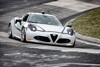Bild zum Inhalt: Der Alfa Romeo 4C maß sich erfolgreich an der Nordschleife
