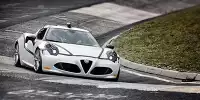 Bild zum Inhalt: Der Alfa Romeo 4C maß sich erfolgreich an der Nordschleife