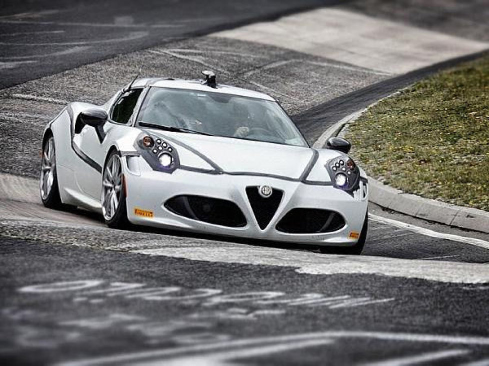 Alfa Romeo 4C auf dem Nürburgring