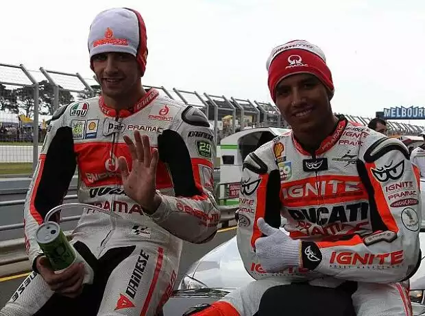 Andrea Iannone, Yonny Hernandez Titel-Bild zur News: Andrea Iannone, Yonny Hernandez