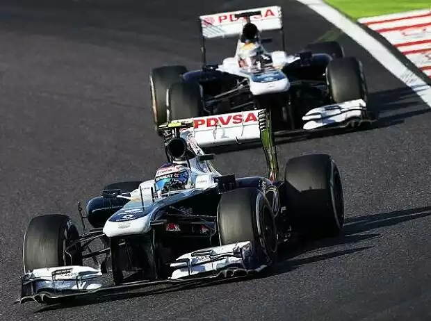Pastor Maldonado, Valtteri Bottas Titel-Bild zur News: Pastor Maldonado, Valtteri Bottas