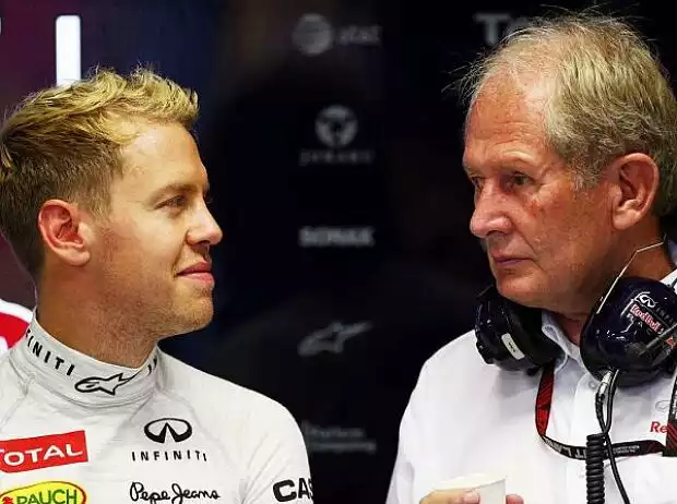 Sebastian Vettel, Helmut Marko Titel-Bild zur News: Sebastian Vettel, Helmut Marko