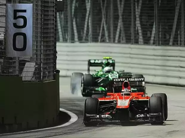 Jules Bianchi, Giedo van der Garde Titel-Bild zur News: Jules Bianchi, Giedo van der Garde