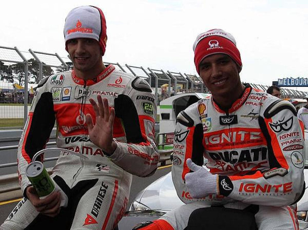 Andrea Iannone, Yonny Hernandez