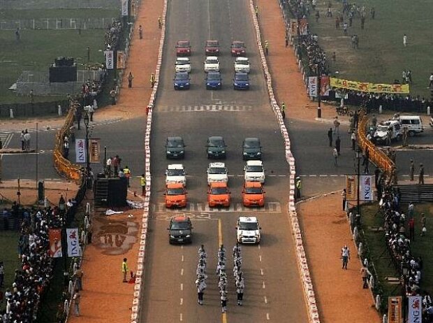 Titel-Bild zur News: Renault Roadshow Indien