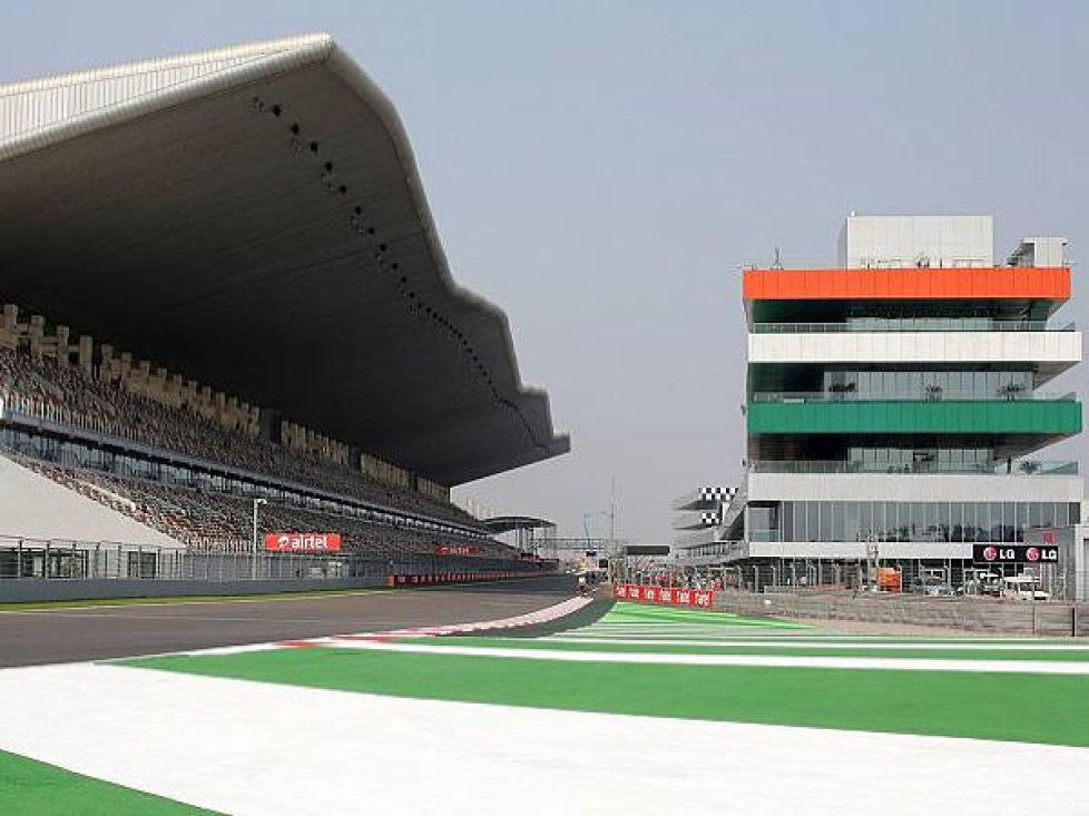 Buddh International Circuit in Neu-Delhi