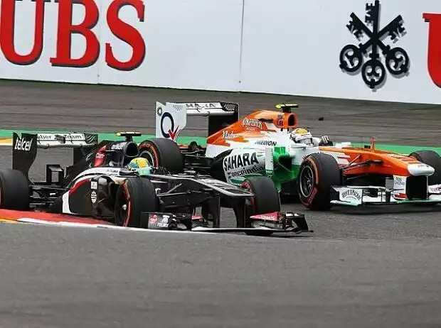 Esteban Gutierrez, Adrian Sutil Titel-Bild zur News: Esteban Gutierrez, Adrian Sutil