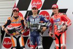 Marc Marquez, Jorge Lorenzo und Nicky Hayden 