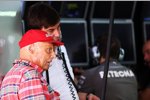 Toto Wolff und Niki Lauda (Mercedes)