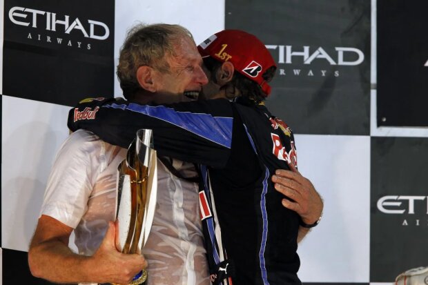 Helmut Marko Sebastian Vettel Red Bull Infiniti Red Bull Racing F1 ~Helmut Marko und Sebastian Vettel (Red Bull) ~ 