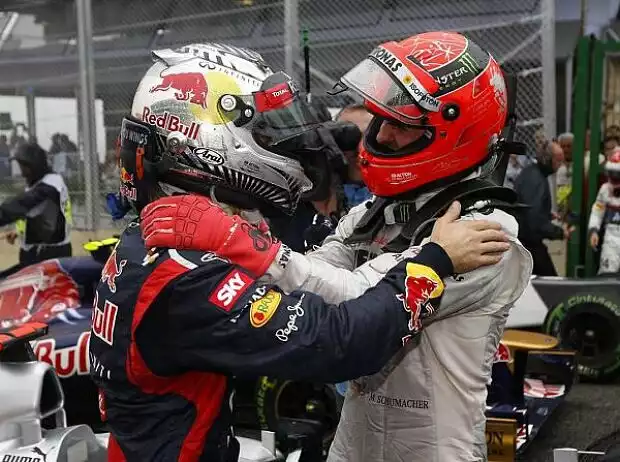 Sebastian Vettel, Michael Schumacher Titel-Bild zur News: Sebastian Vettel, Michael Schumacher