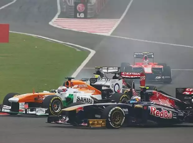 Paul di Resta, Daniel Ricciardo Titel-Bild zur News: Paul di Resta, Daniel Ricciardo