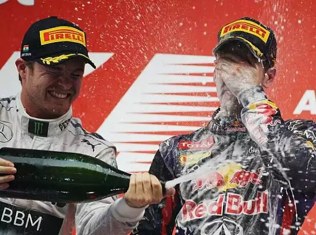 Sebastian Vettel, Nico Rosberg Titel-Bild zur News: Sebastian Vettel, Nico Rosberg
