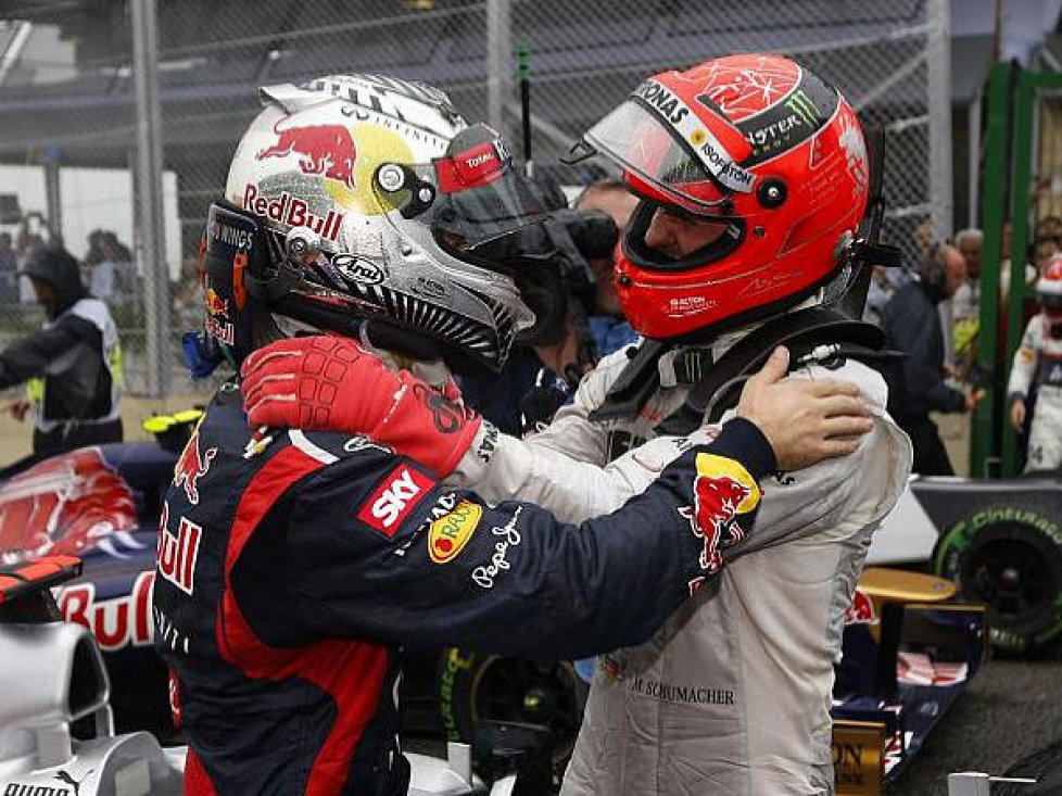 Sebastian Vettel, Michael Schumacher