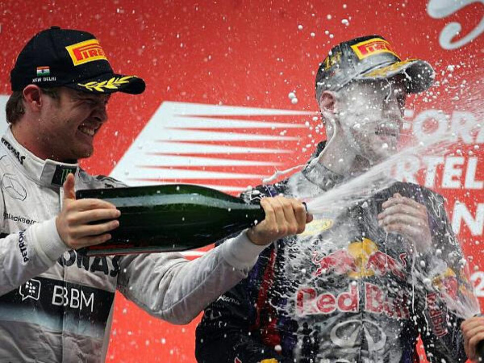 Nico Rosberg, Sebastian Vettel