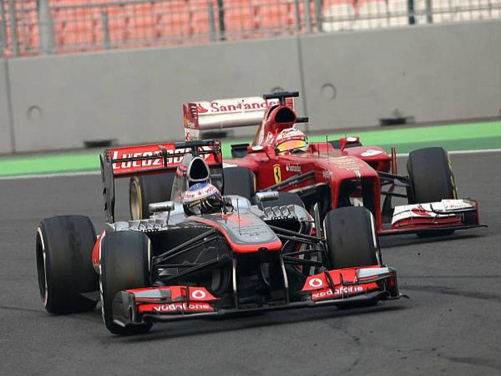 Jenson Button, Fernando Alonso