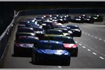 Race Action mit Jimmie Johnson (Hendrick) an der Spitze