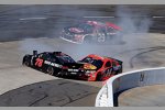 Kollision zwischen Kurt Busch (Furniture Row) und Mark Martin (Waltrip) 