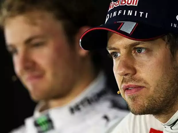 Sebastian Vettel, Nico Rosberg Titel-Bild zur News: Sebastian Vettel, Nico Rosberg