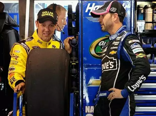 Jimmie Johnson, Matt Kenseth Titel-Bild zur News: Jimmie Johnson, Matt Kenseth