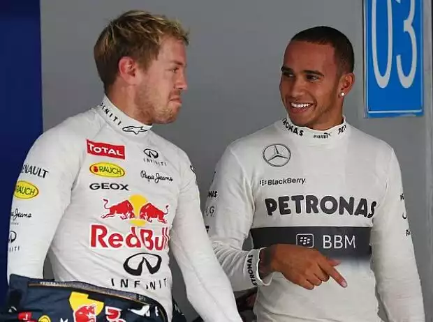 Sebastian Vettel, Lewis Hamilton Titel-Bild zur News: Sebastian Vettel, Lewis Hamilton